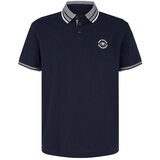 Tom Tailor Majica temno modra / bela | Shoptok.si