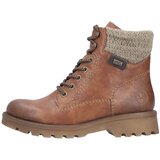 Rieker Gležnjače na vezanje bež melange / konjak | shoptok.hr