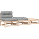  Vrtna sofa bez naslona za ruke s jastucima i tabureima | shoptok.hr