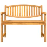  4-dijelni vrtni blagovaonski set od masivne tikovine Smeđa Dužina stola 140 cm | shoptok.hr