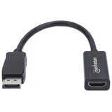 Manhattan Adapter 151634 DisplayPort/M - HDMI/Ž 1080p Crni | Eponuda.ba