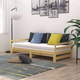  Dnevni ležaj na izvlačenje masivna borovina 2 x (90 x 200) cm | shoptok.hr