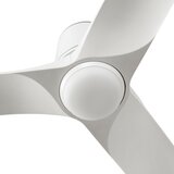 Faro 33826-1TW - LED prigušiva stropni ventilator HEY TUB S LED/10W/230V, bela, prečnik 90 cm + daljinski upravljač | Eponuda.com