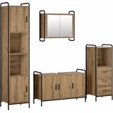  Set ormarića za kupaonicu 4 kom. Hrast artisan 40 x 36 x 181 cm | shoptok.hr