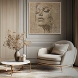  Slika na drvetu - Lice u runama vremena | ePonuda.com