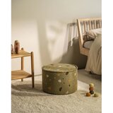 Wigiwama Zelen otroški tabure iz tkanine bouclé/iz šenilje Terrazzo – | Shoptok.si