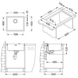 Alveus sudoper Quadrix 50 – Monarch | Eponuda.ba