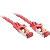 47363 RJ45 omrežni kabel\, Patch kabel CAT 6 S/FTP 1.50 m rdeča 1 kos, (20419951)