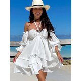 By o la la White dress axp0747. R01 Cene