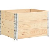  Povišene gredice 3 kom 100 x 100 cm od masivne borovine | shoptok.hr