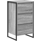  Kreveta Siva Sonoma 42 x 36 x 75.5 cm Konstruirano drvo | shoptok.hr