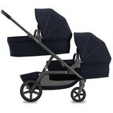 Redsbaby NUVO 2 Twin dječja kolica za blizance 2u1, Midnight Blue | shoptok.hr