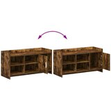  Ormar za cipele s pohranom Dimljeni hrast 100 x 39,5 x 51 cm | shoptok.hr