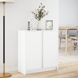  Komoda s LED svjetlima bijela 77x34x85 cm konstruirano drvo | Eponuda.com