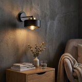  Brilagi - Zidna lampa 1xE27/60W/230V crna/zlatna | Eponuda.com