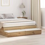 Noćni ormarići Umjetnički hrast MDF s furnirom hrasta | shoptok.hr