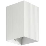 Faro 40534 - zidno svetlo sole 1xGU10/8W/230V, belo, rebrasto, četvrtasto Cene