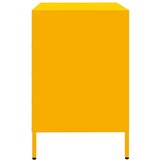 vidaXL Komoda boja senfa 68x39x58,5 cm hladno valjanog čelika | shoptok.hr