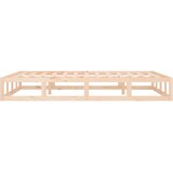  Okvir za krevet 140 x 200 cm od masivnog drva | shoptok.hr