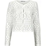 PCBONNIE LS CARDIGAN Bijela
