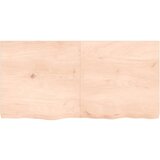  Polica 120x60x(2-6) cm neobrađena masivna hrastovina | shoptok.hr