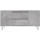  Stolić za kavu boja betona 102x44,5x50 cm od konstruiranog drva Siva | Shoptok.si