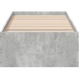  Okvir kreveta boja betona 100x200 cm od konstruiranog drva | Eponuda.ba