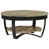 The Living Store Stolić za kavu od masivnog obnovljenog drva 65 x 32 cm | shoptok.hr