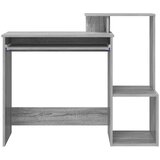  Stol s policom Siva Sonoma 106 x 41 x 88.5 cm Konstruirano drvo | Eponuda.com