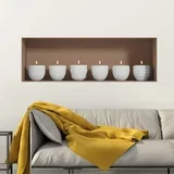 3D zidna naljepnica Candles