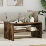  Kava Stol Dimljeni hrast 80 x 50 x 40 cm Konstruirano drvo | shoptok.hr