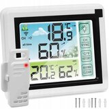 Malatec LCD brezžična vremenska postaja touch in zunanja enota, (20394644) | Shoptok.si
