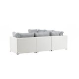 Venture Home Amazon kutna vrtna lounge garnitura, bijela Slike