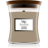 WoodWick Cashmere dišeča svečka 275 g unisex Cene