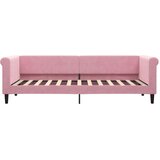 vidaXL Raztegljiva postelja roza 80x200 cm žamet | Shoptok.si