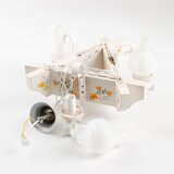  Brilagi - Luster na lancu QUEEN 3xE14/40W/230V bukva/krem | Eponuda.com