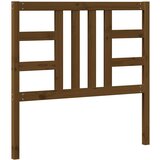  Uzglavlje za krevet boja meda 106 x 4 x 100 cm masivna borovina | shoptok.hr
