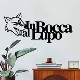 Wallity zidna dekoracija lupo 2, 60 x 27 cm, crna | ePonuda.com