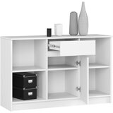 AKORD B-17 Komoda, 1 Vrata In 1 Predal, Bela, (5000332252) | Shoptok.si