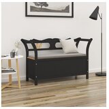  Klop črna 107x45x75,5 cm trles jelke | Shoptok.si