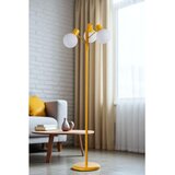 Opviq Bela podna lampa 8947-8 sa senkom od stakla | Eponuda.com