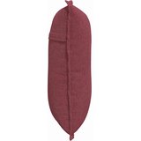  Jastuk za leđa Vinska crvena 50 x 19 x 45 cm tkanina | shoptok.hr