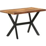  Blagovaonski stol 120 x 60 x 75 cm od masivnog drva s premazom | shoptok.hr