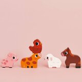 Janod lesena sestavljanka at the farm | Shoptok.si