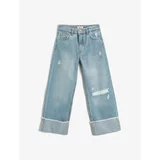Koton Jeans - Navy blue - Straight