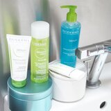 Bioderma Sébium Gel Moussant With Pump pjenasti gel za čišćenje za masnu i kombiniranu kožu 200 ml za žene | shoptok.hr
