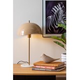 Leitmotiv Svjetlo smeđa stolna lampa s metalnim sjenilom (visina 56 cm) Waved Dome – | shoptok.hr