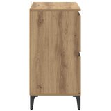  Komode 2 pcs Umjetnički hrast 60 x 35 x 70 cm Konstruirano drvo | Eponuda.ba