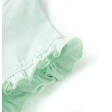  Dječja majica svijetla boja mente 128 | shoptok.hr