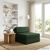 SOFA na razvlačenje Tamnozelena 60 x 70 x 41 cm Tkanina | shoptok.hr